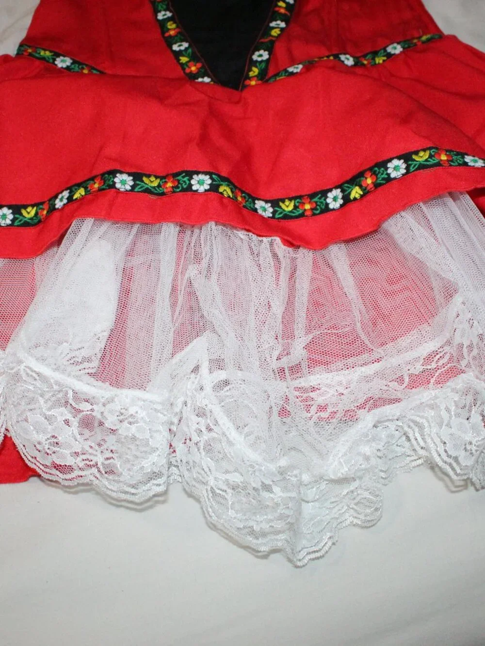 Women's Sexy Alpine Inspired Swiss Miss Costume with Accessories Size Medium 6-8 - Picture 5 of 9